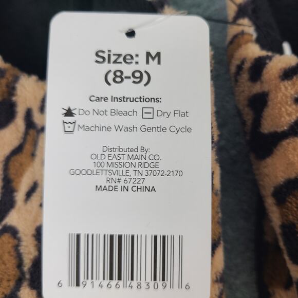 Bobbie Brooks Ladies Slip-on Slippers Cheetah/Leopard Print Small (8-9) Medium - Picture 4 of 8